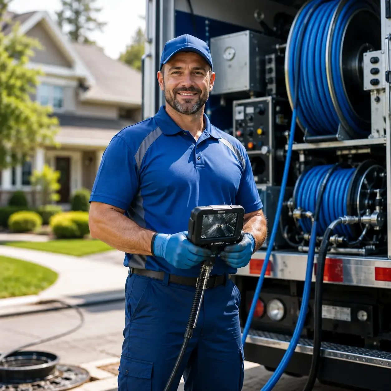 Local outdoor drain cleaning specialists in Butler, IN